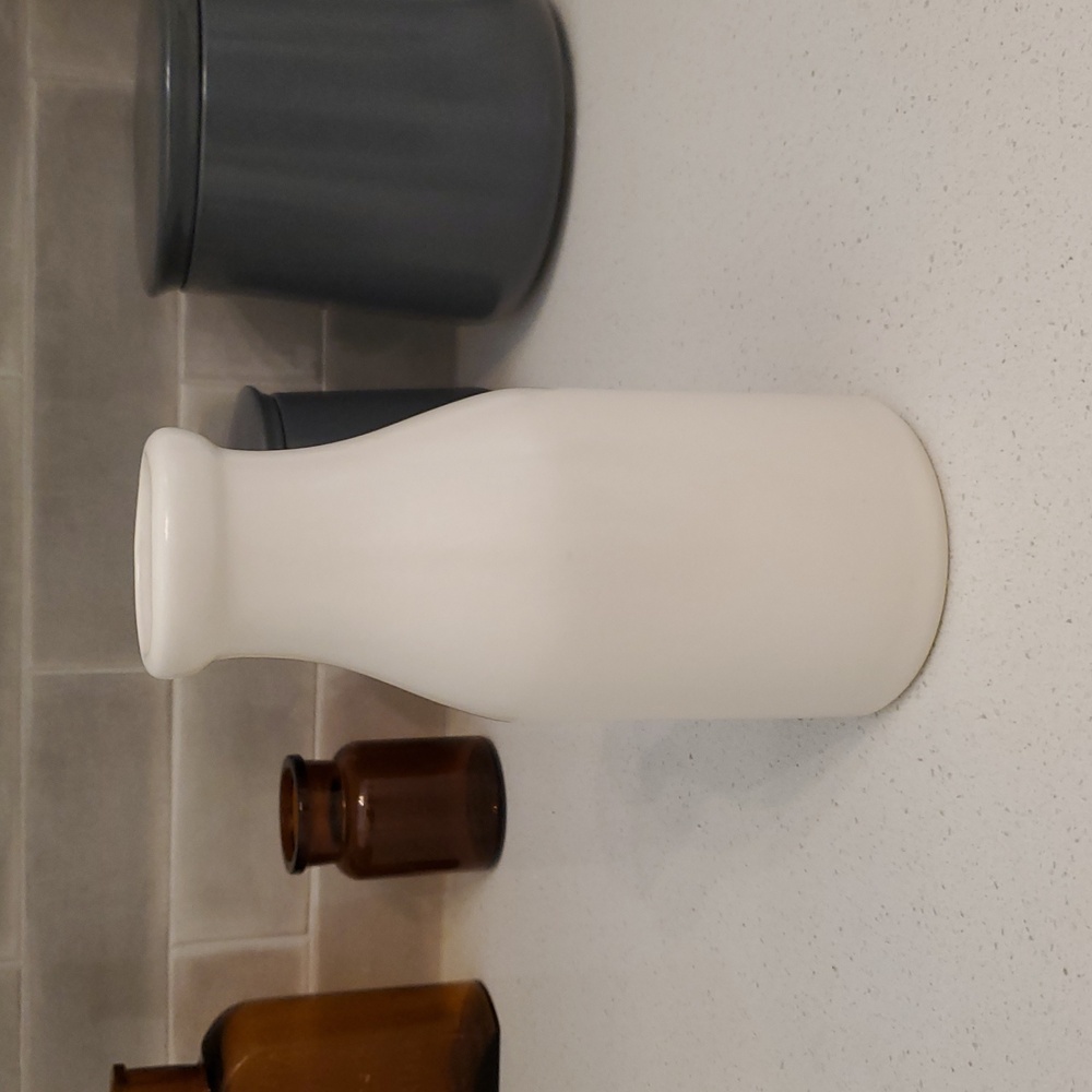 Pfaltzgraff Milk Bottle / Vase Cream Color